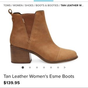 Tan TOMS boots